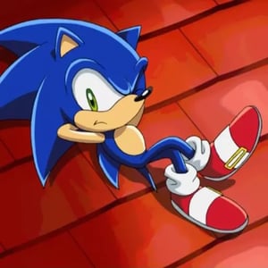 This is the Avatar Image for the Sonic (Sonic X, par Alexandre Gillet) AI Voice and Text to Speech Generator